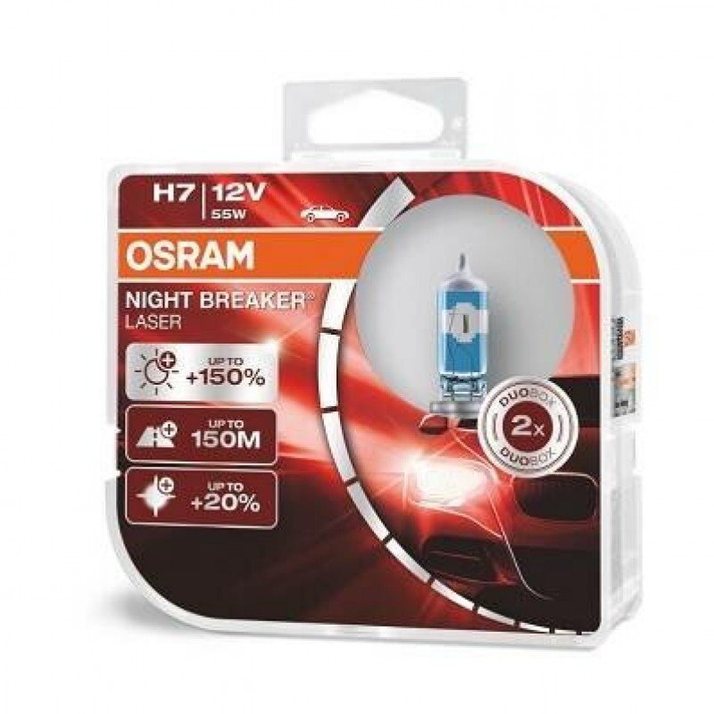 Osram Night Breaker Laser H7 PX26d 12V 55W 64210NL-HCB 2 ks