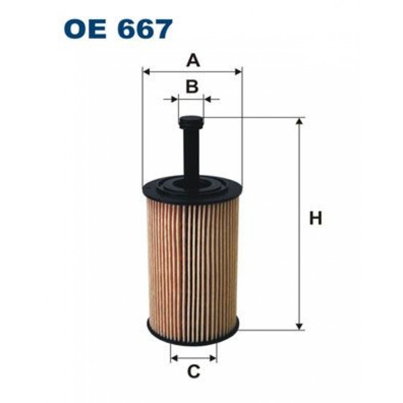 Olejový filter Filtron OE667