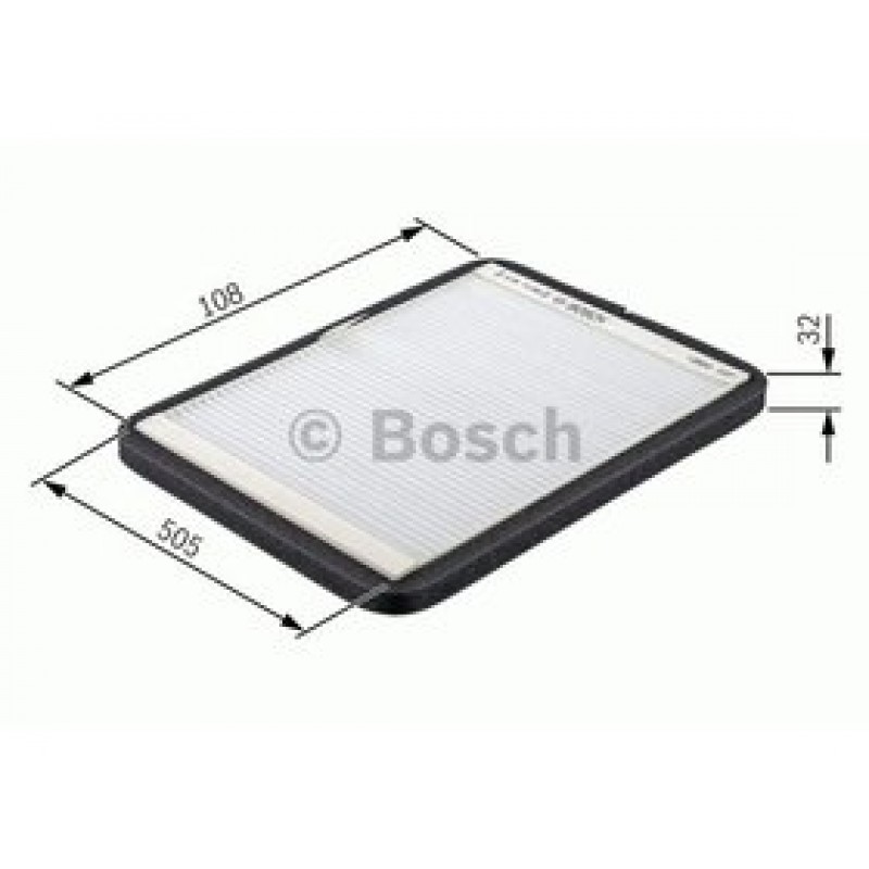 Kabinový filter Bosch 1 987 432 018