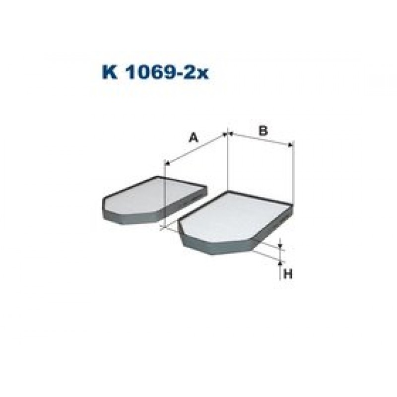 Kabinový filter Filtron K1069-2X