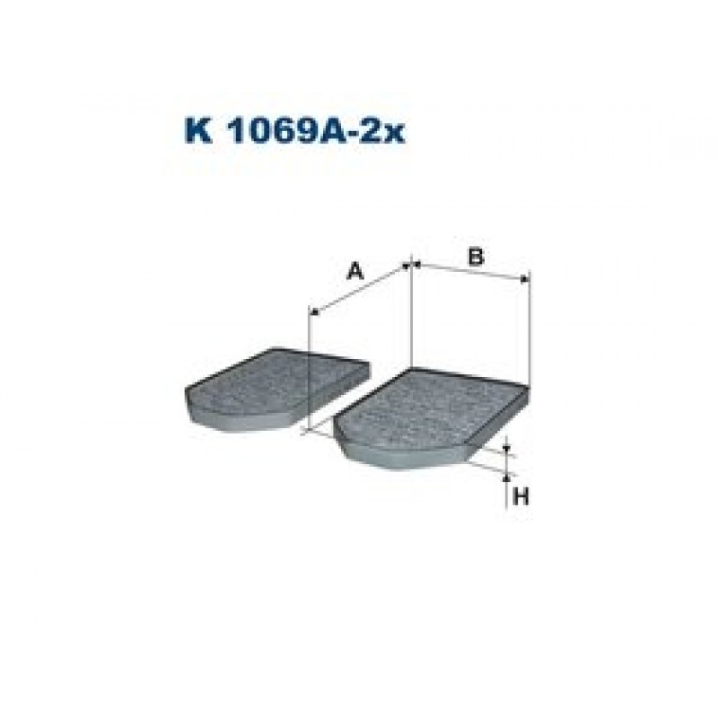 Kabinový filter Filtron K1069A-2X