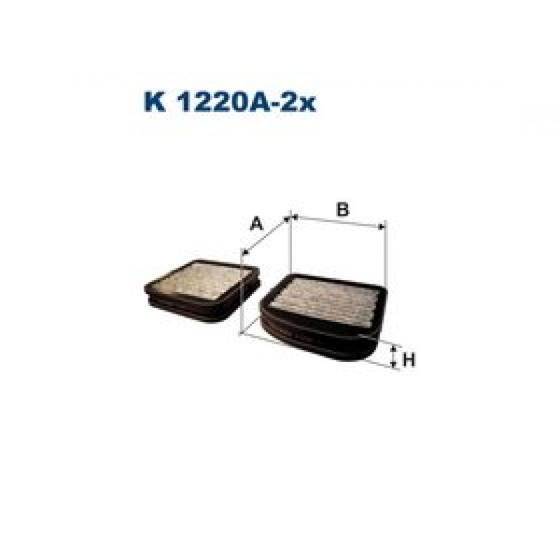 Kabinový filter Filtron K1220A-2X