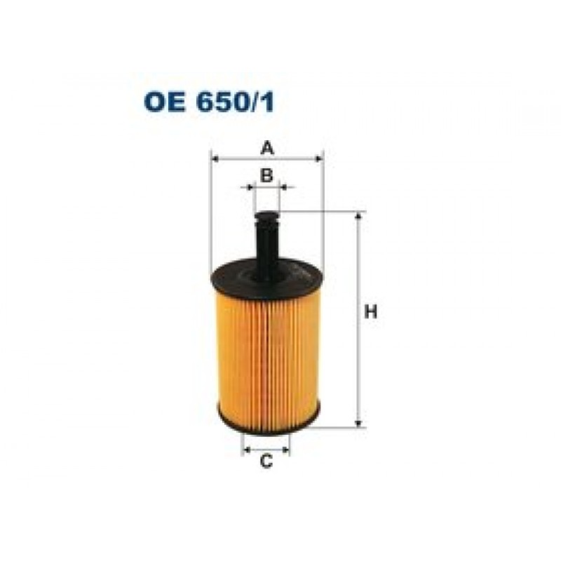 Olejový filter Filtron OE650/1