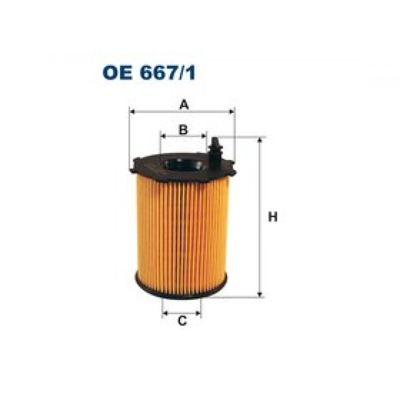 Olejový filter Filtron OE667/1