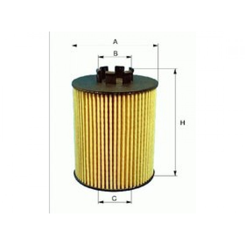 Olejový filter Filtron OE667/2