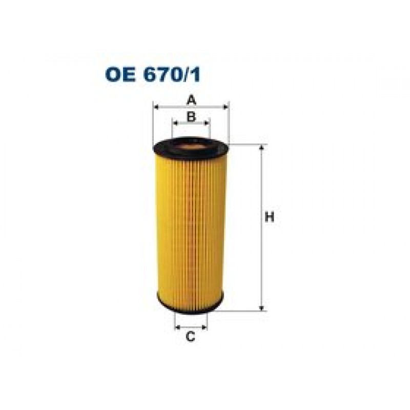 Olejový filter Filtron OE670/1
