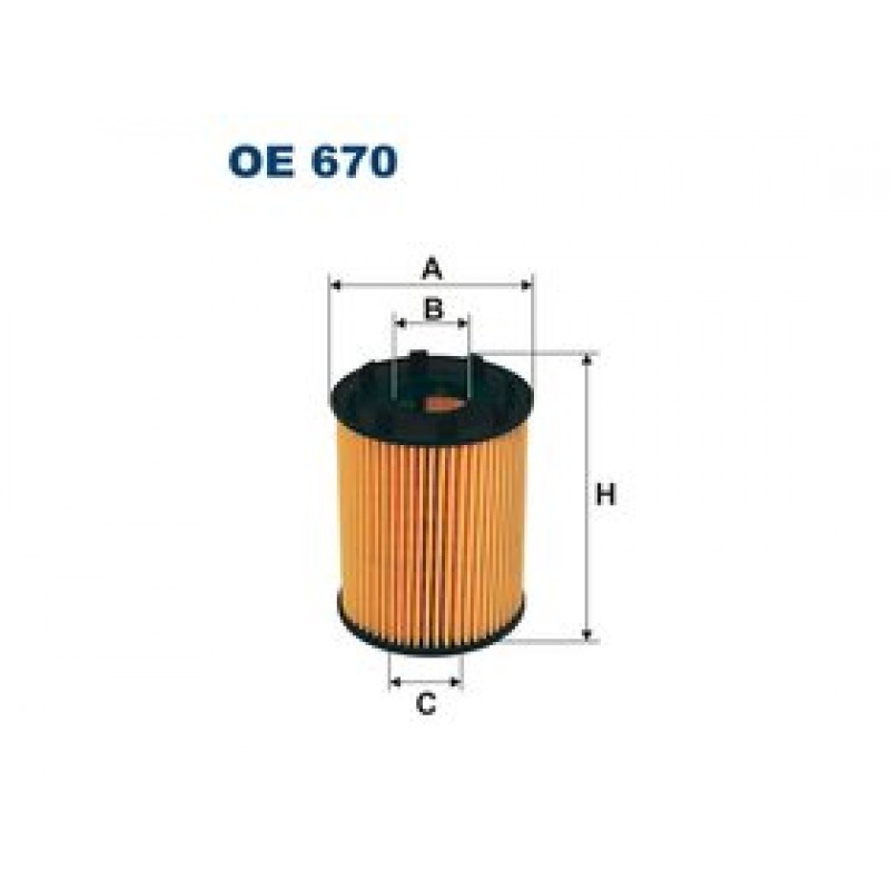 Olejový filter Filtron OE670