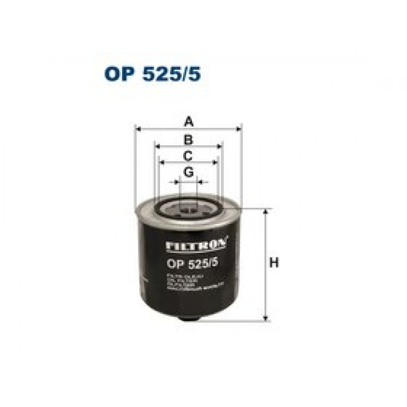 Olejový filter Filtron OP525/5