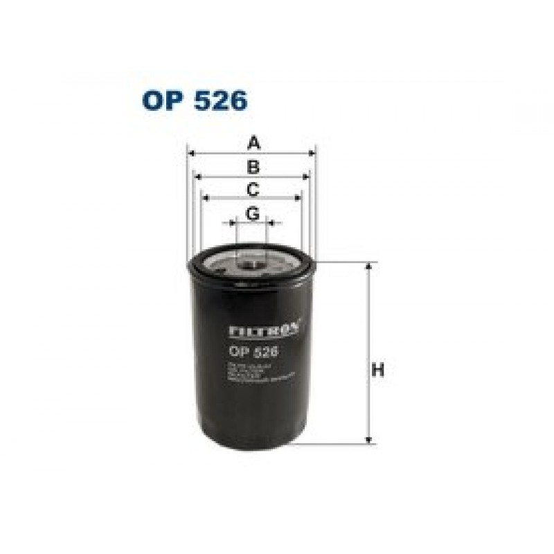 Olejový filter Filtron OP526