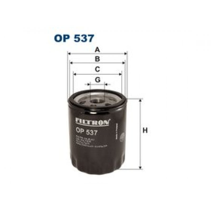 Olejový filter Filtron OP537