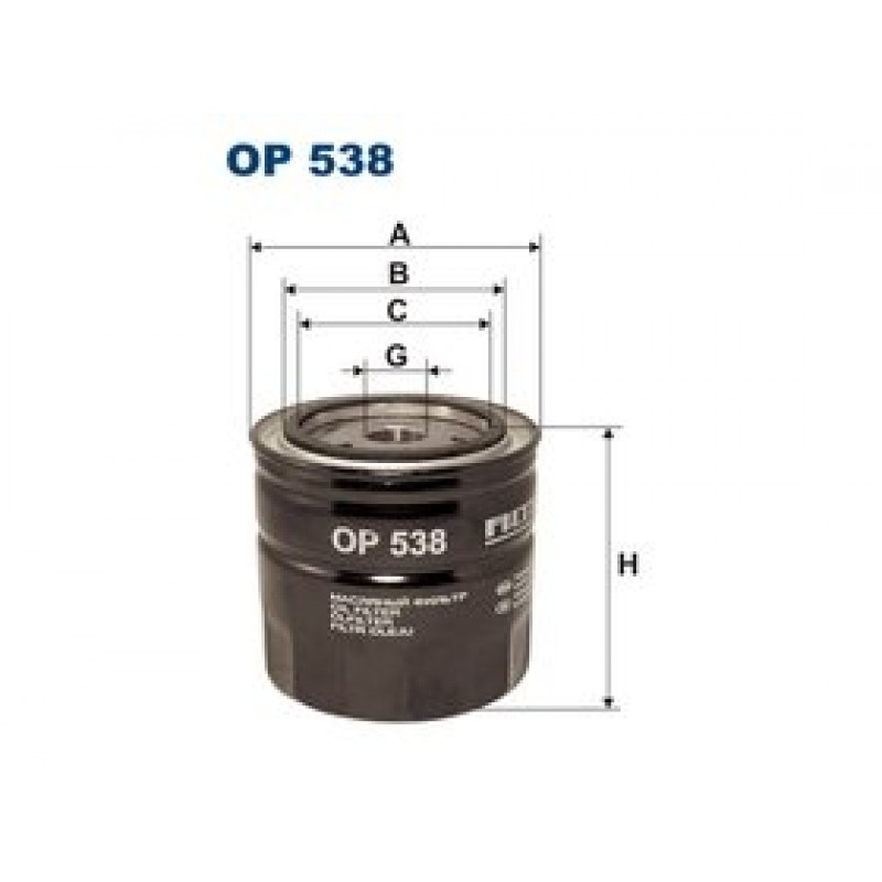 Olejový filter Filtron OP538