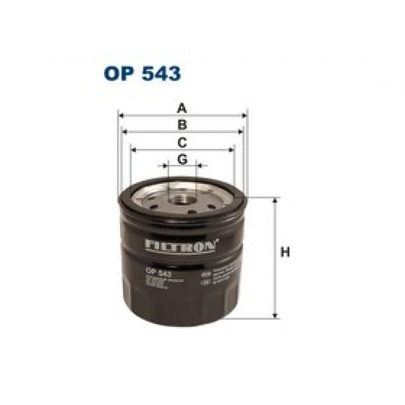 Olejový filter Filtron OP543