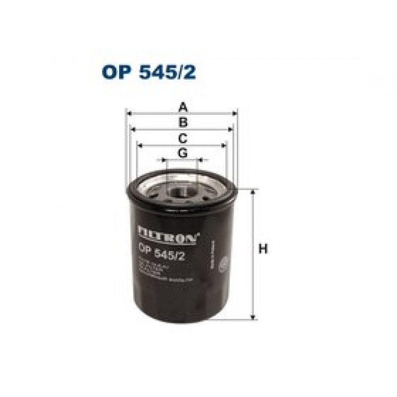 Olejový filter Filtron OP545/2