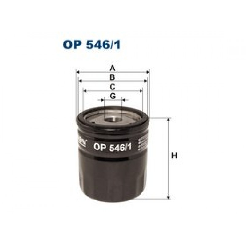 Olejový filter Filtron OP546/1