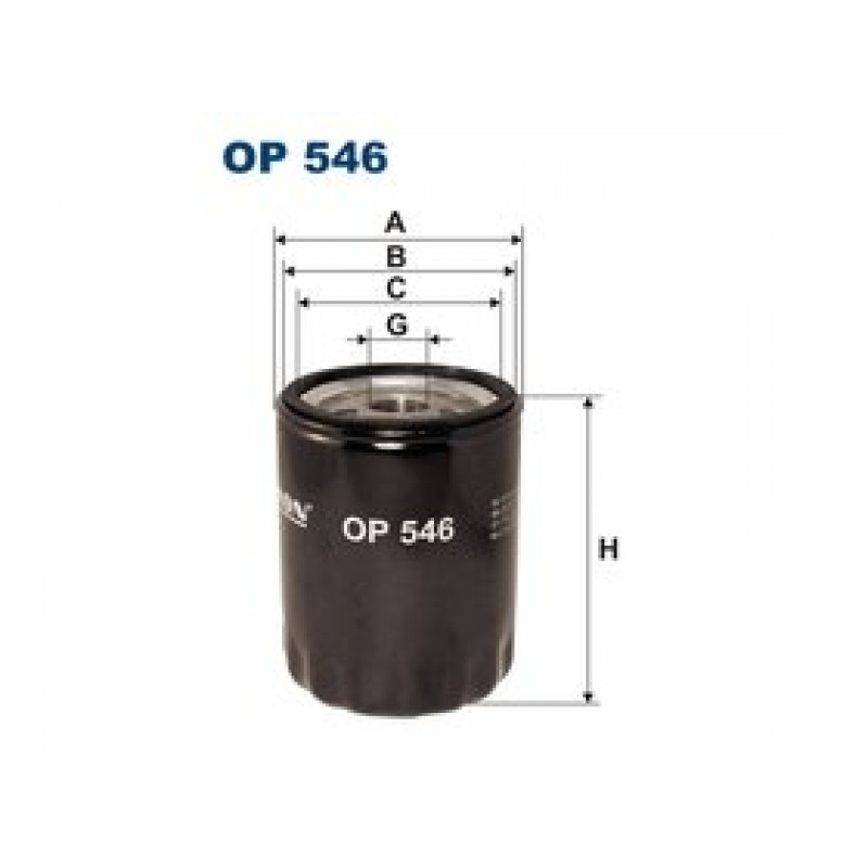 Olejový filter Filtron OP546