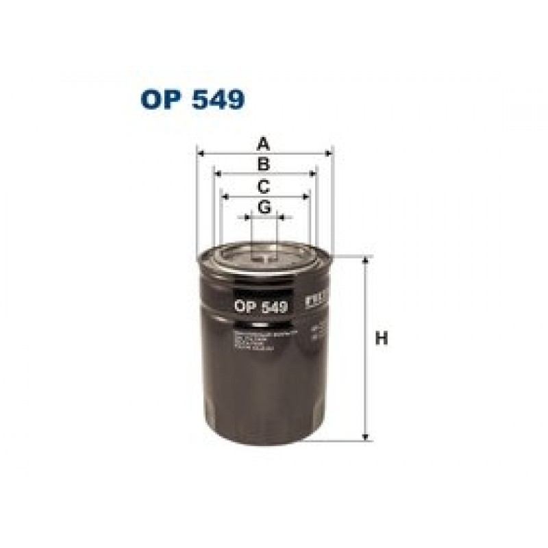 Olejový filter Filtron OP549