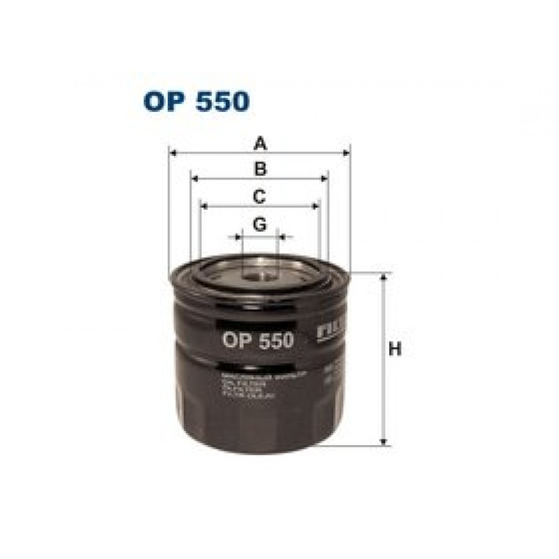 Olejový filter Filtron OP550