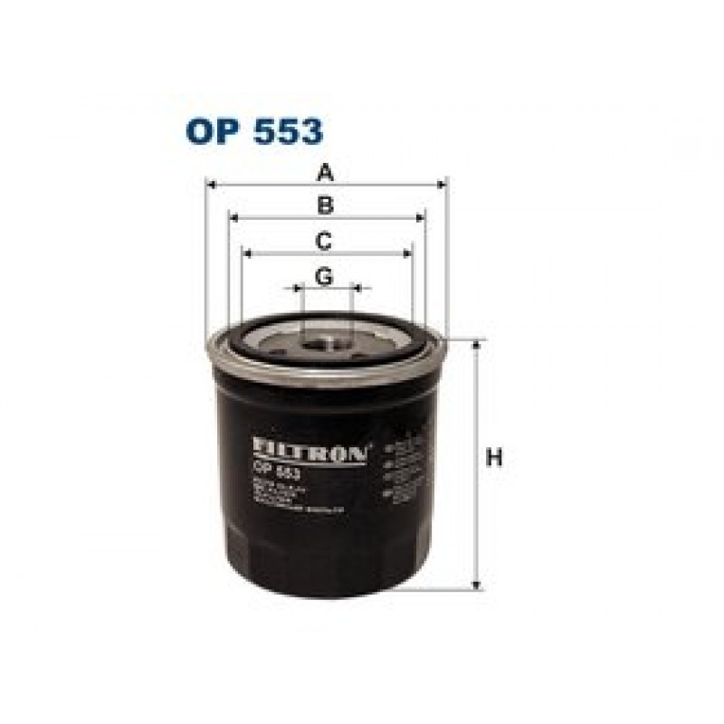 Olejový filter Filtron OP553