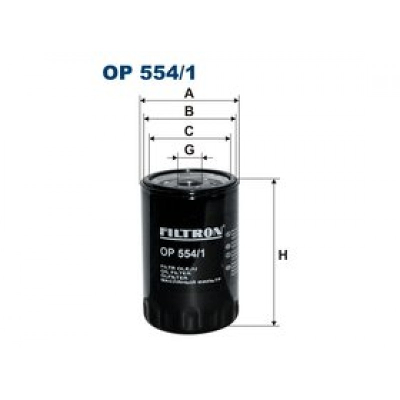 Olejový filter Filtron OP554/1