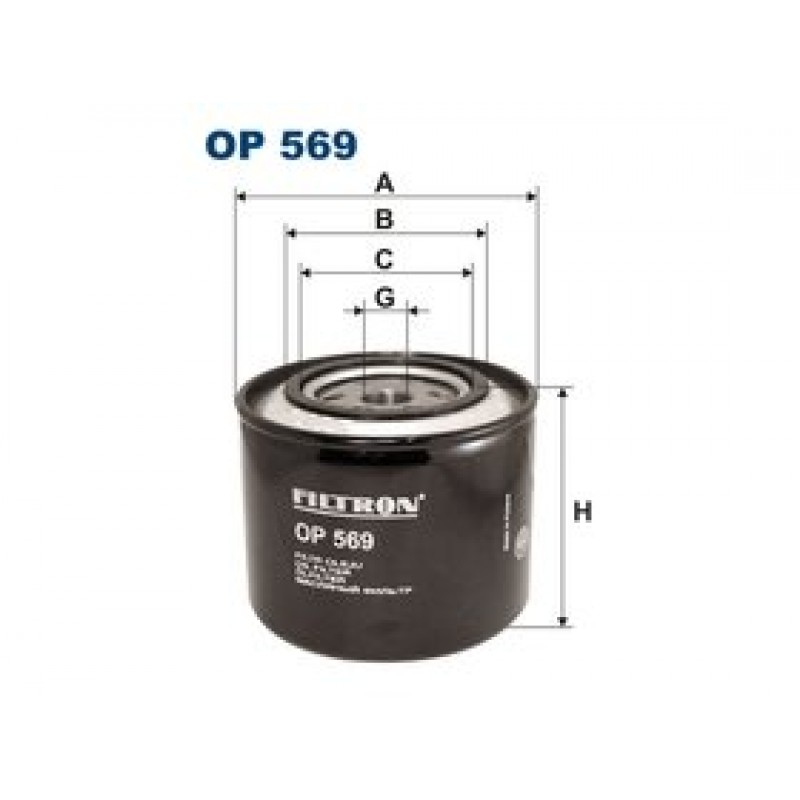Olejový filter Filtron OP569
