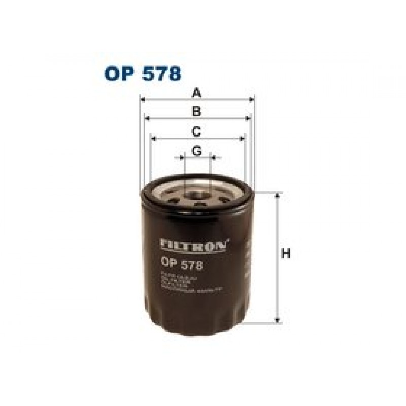 Olejový filter Filtron OP578
