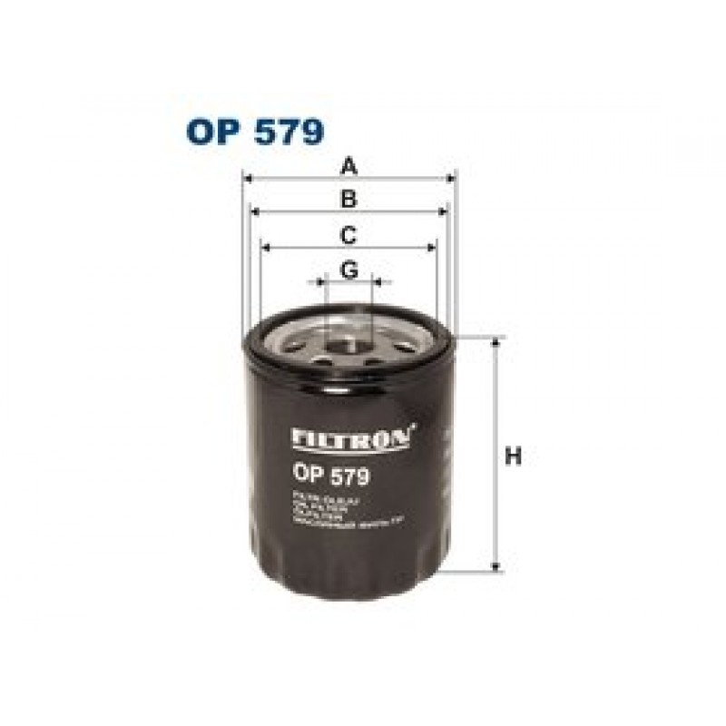 Olejový filter Filtron OP579