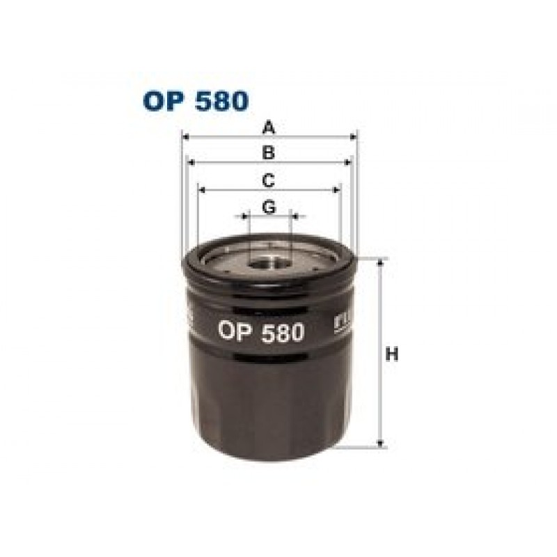 Olejový filter Filtron OP580