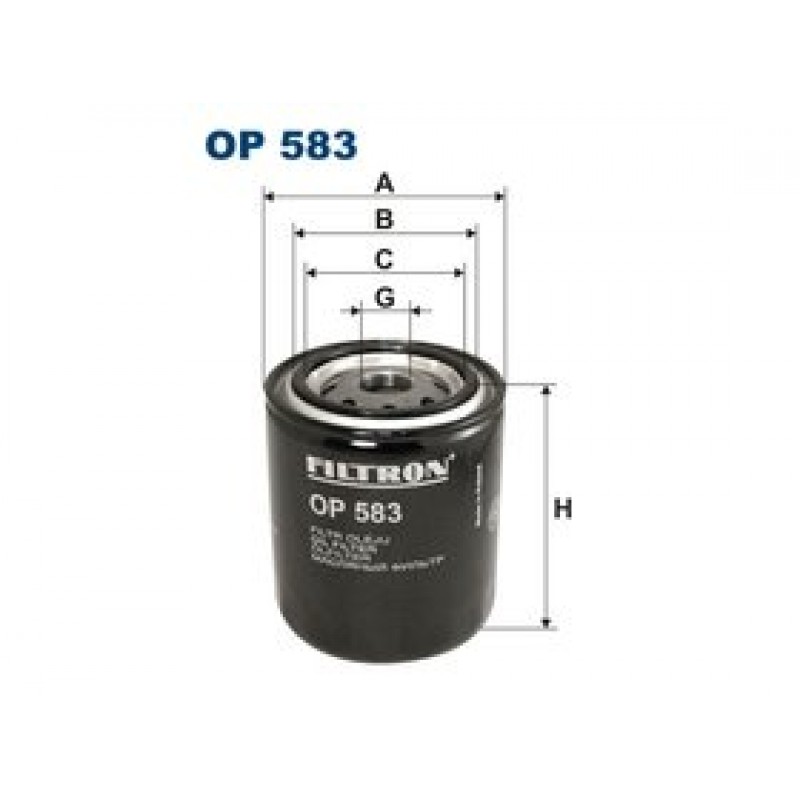Olejový filter Filtron OP583