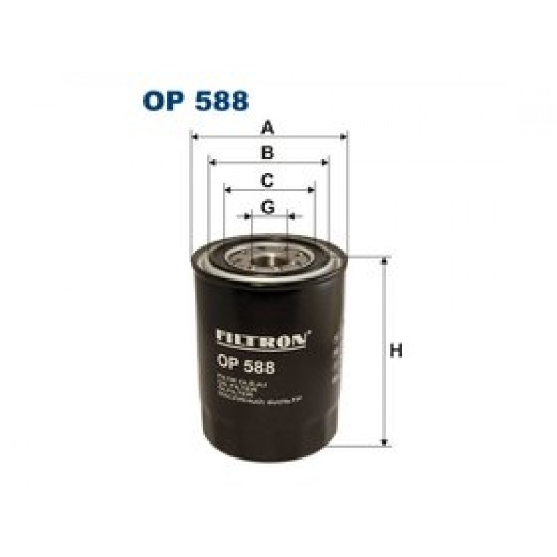 Olejový filter Filtron OP588