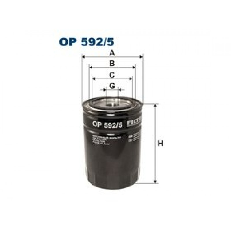 Olejový filter Filtron OP592/5