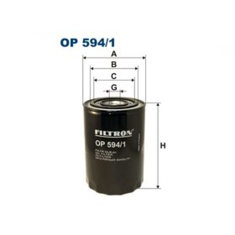Olejový filter Filtron OP594/1