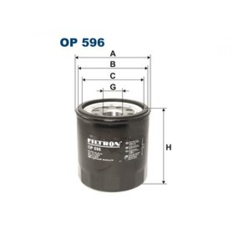 Olejový filter Filtron OP596