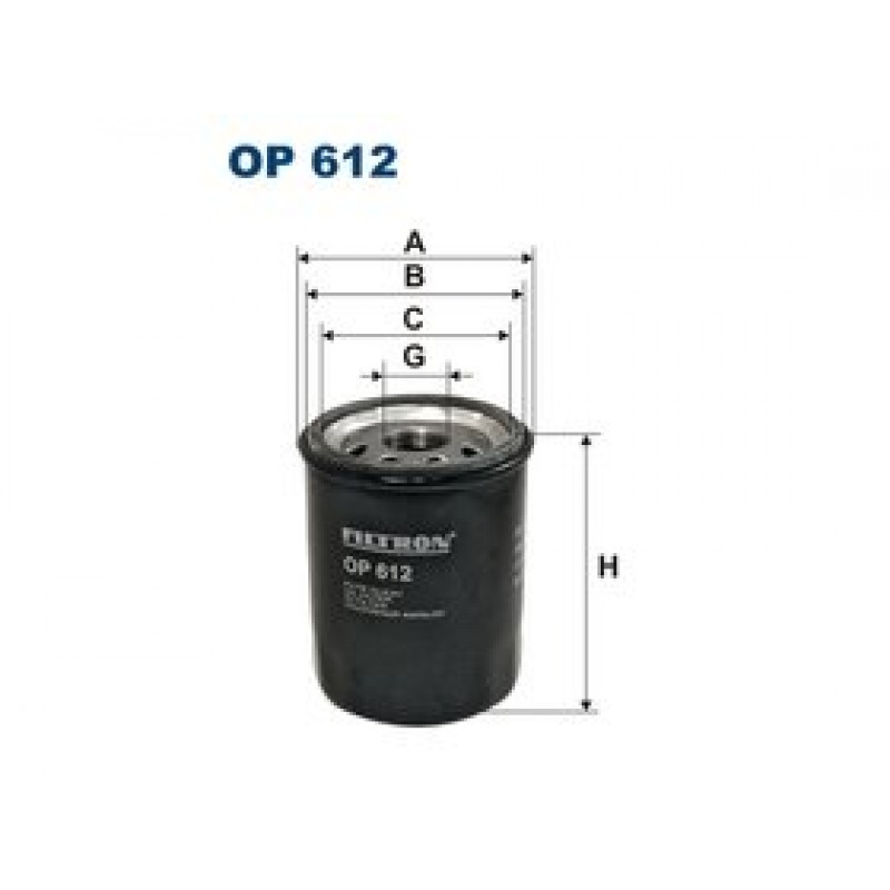 Olejový filter Filtron OP612