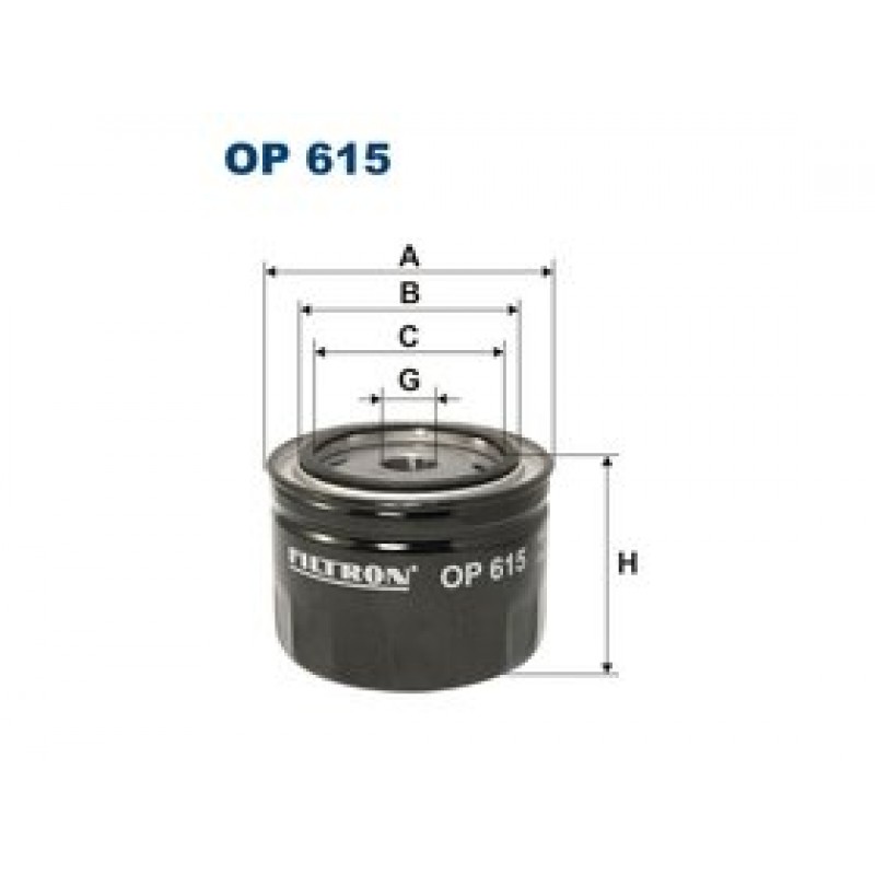 Olejový filter Filtron OP615