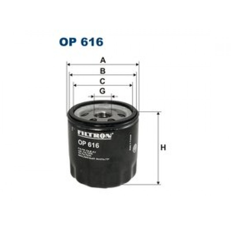 Olejový filter Filtron OP616
