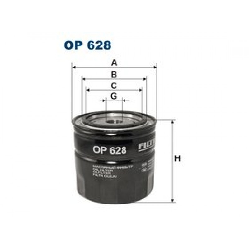 Olejový filter Filtron OP628
