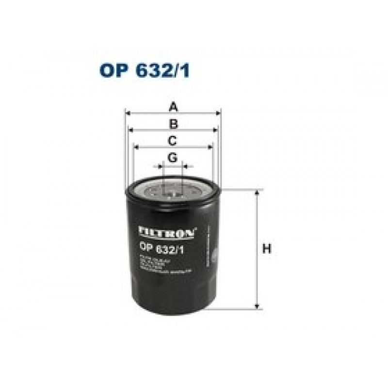 Olejový filter Filtron OP632/1