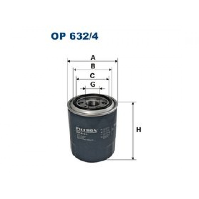 Olejový filter Filtron OP632/4