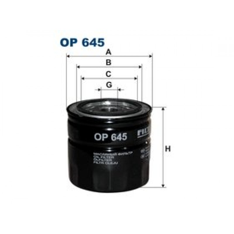Olejový filter Filtron OP645