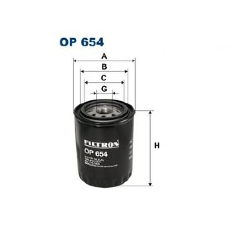 Olejový filter Filtron OP654