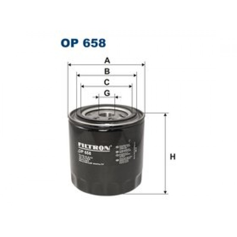 Olejový filter Filtron OP658