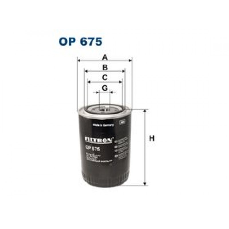 Olejový filter Filtron OP675