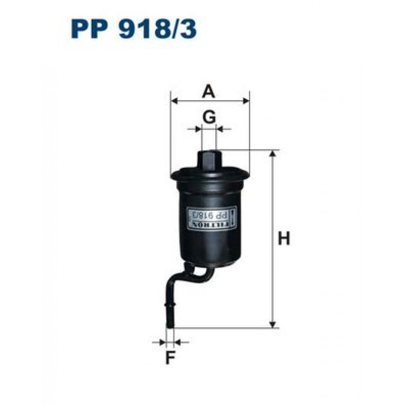 Palivový filter Filtron PP918/3