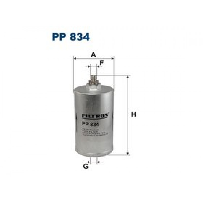 Palivový filter Filtron PP834