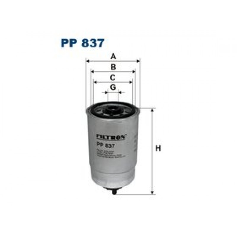Palivový filter Filtron PP837