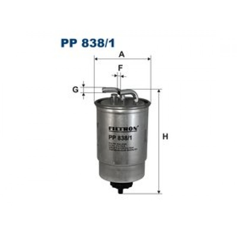 Palivový filter Filtron PP838/1