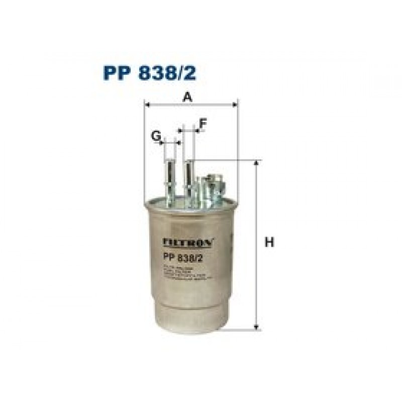 Palivový filter Filtron PP838/2