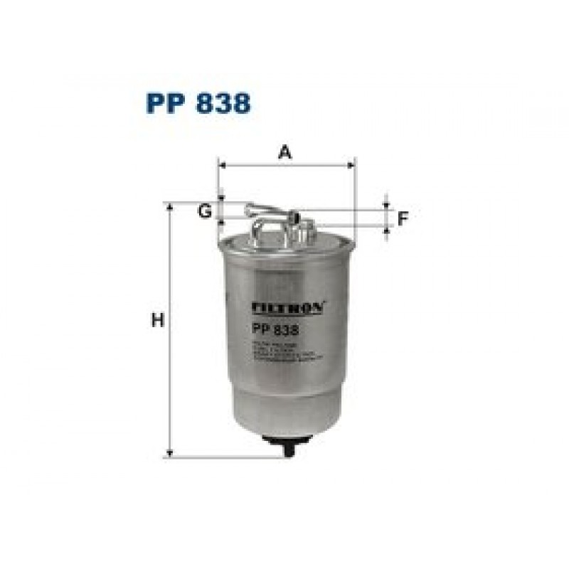 Palivový filter Filtron PP838