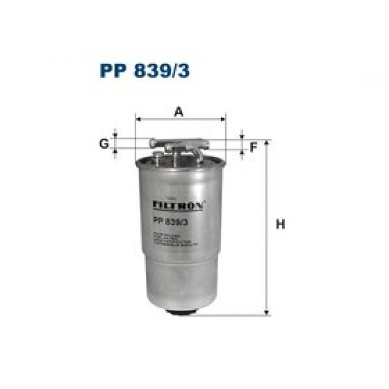Palivový filter Filtron PP839/3