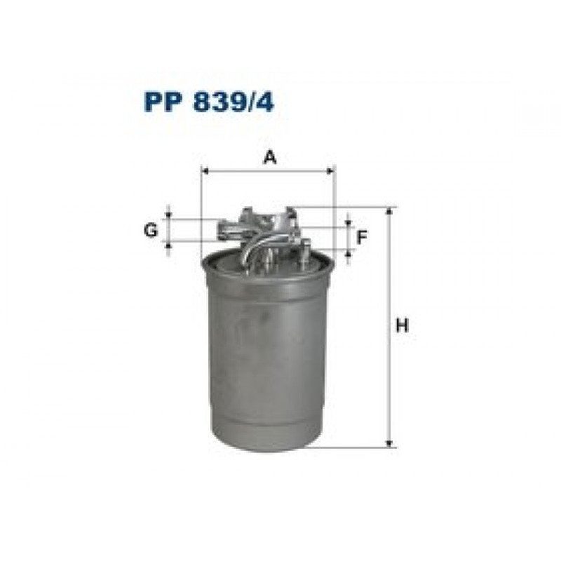 Palivový filter Filtron PP839/4